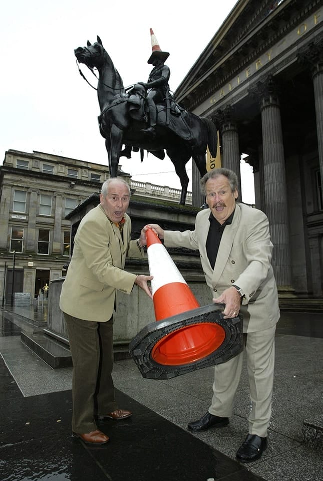 How the cone gets there, the true story... Cannon and Ball - How the cone gets there, the true story...